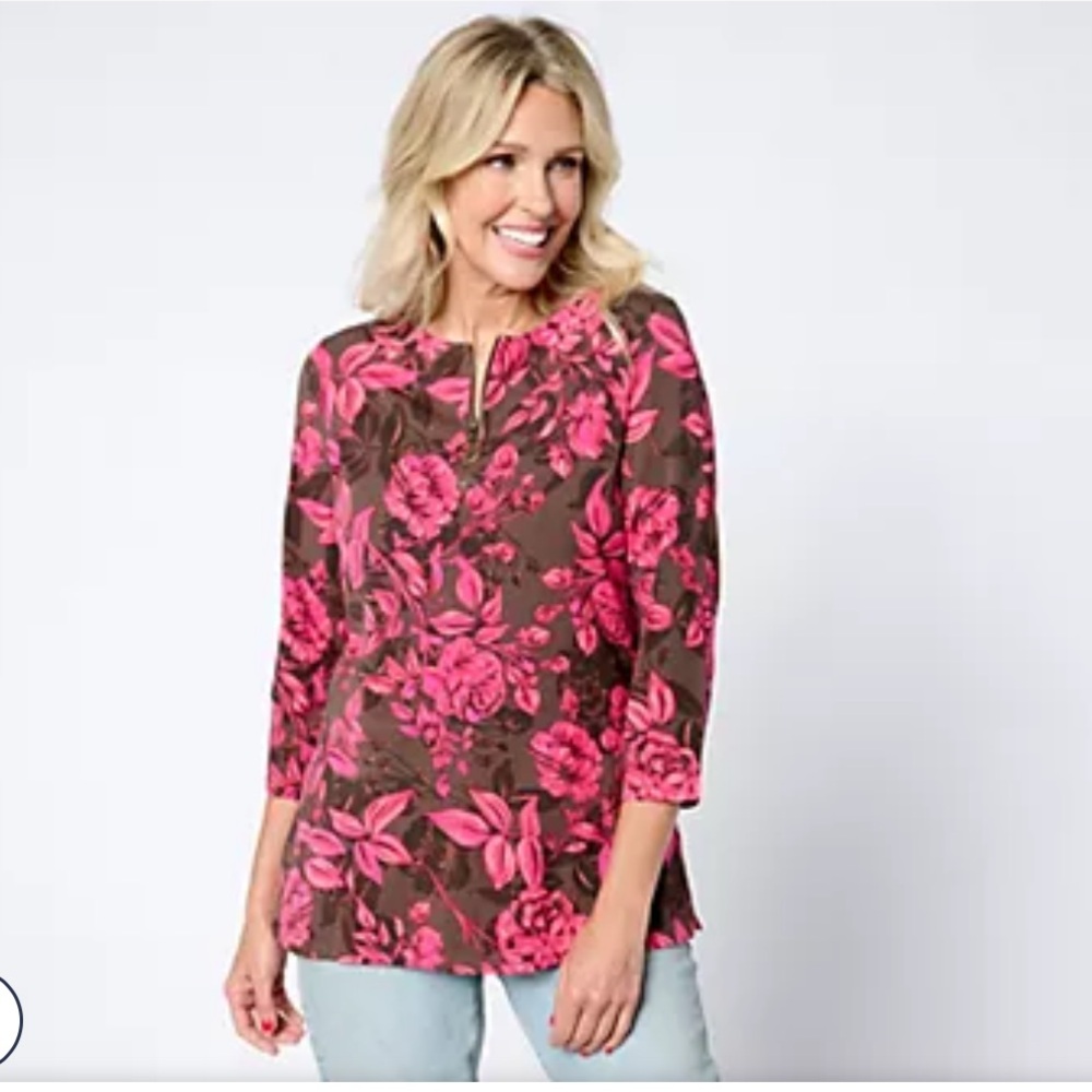 Belle by Kim Gravel women’s Zip tunic